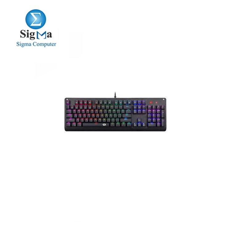 REDRAGON K581 USB Wired RGB LED 104 Keys - Main view