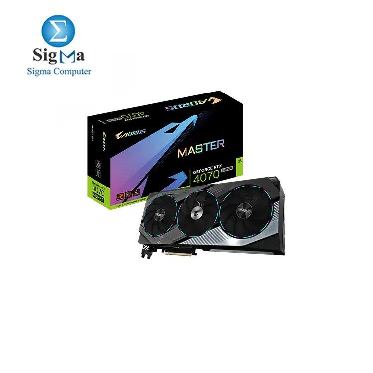 Gigabyte AORUS GeForce RTX 4070 SUPER MASTER 12G - Main view