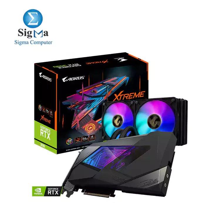 AORUS GeForce RTX™ 3090 XTREME WATERFORCE 24G - Gigabyte | 50000