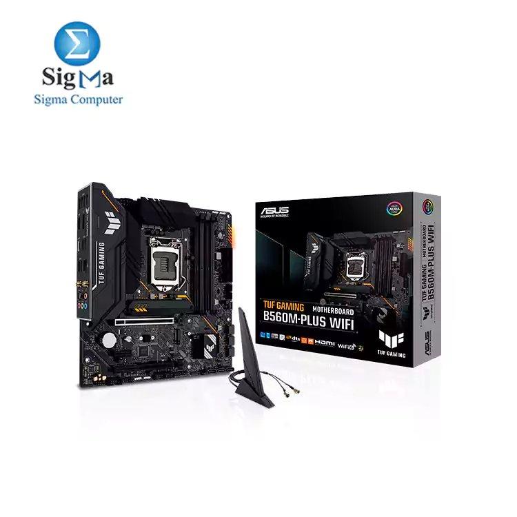 ASUS TUF INTEL mATX GAMING B560M-PLUS WIFI - Main view