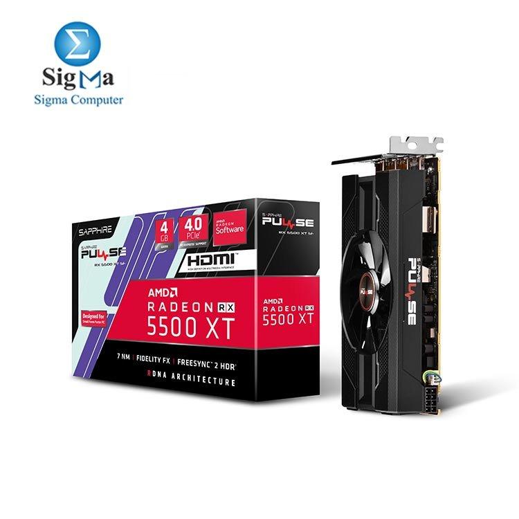 SAPPHIRE PULSE RX 5500 XT SF 4G GDDR6 - Main view