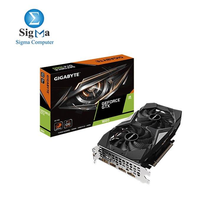 Gigabyte GeForce® GTX 1660 OC 6G - Main view