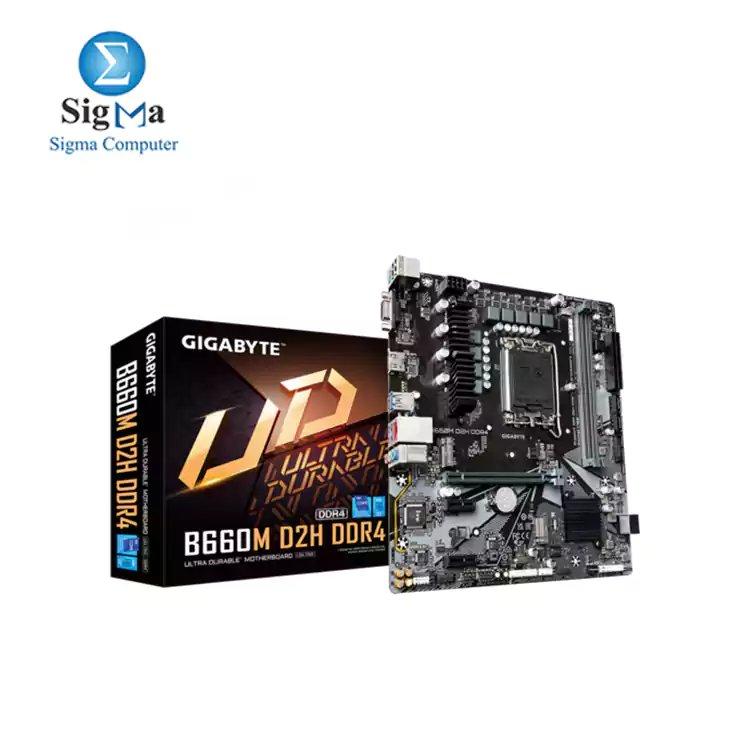 GIGABYTE B660M D2H DDR4 (rev. 1.0) - Main view