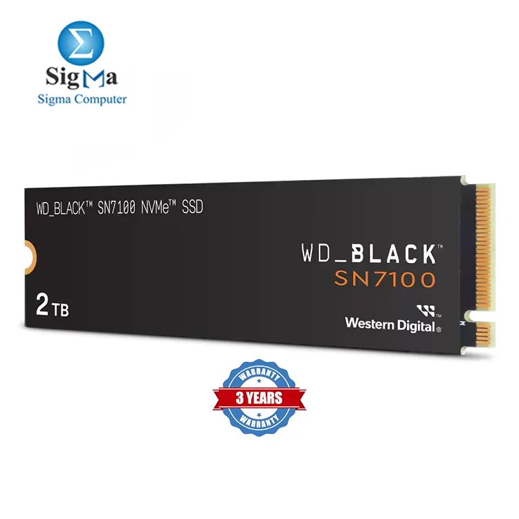 WD_BLACK SN7100 2TB NVMe SSD by Western Digital — PCIe Gen4, 7,250