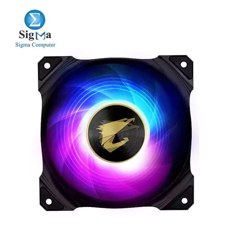 AORUS 120 ARGB FAN Silent Performance, long life time black - Main view