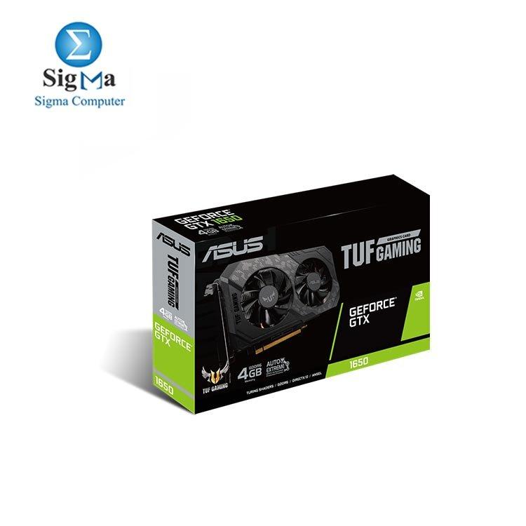 ASUS TUF Gaming GeForce® GTX 1650 4GB GDDR6 - Main view