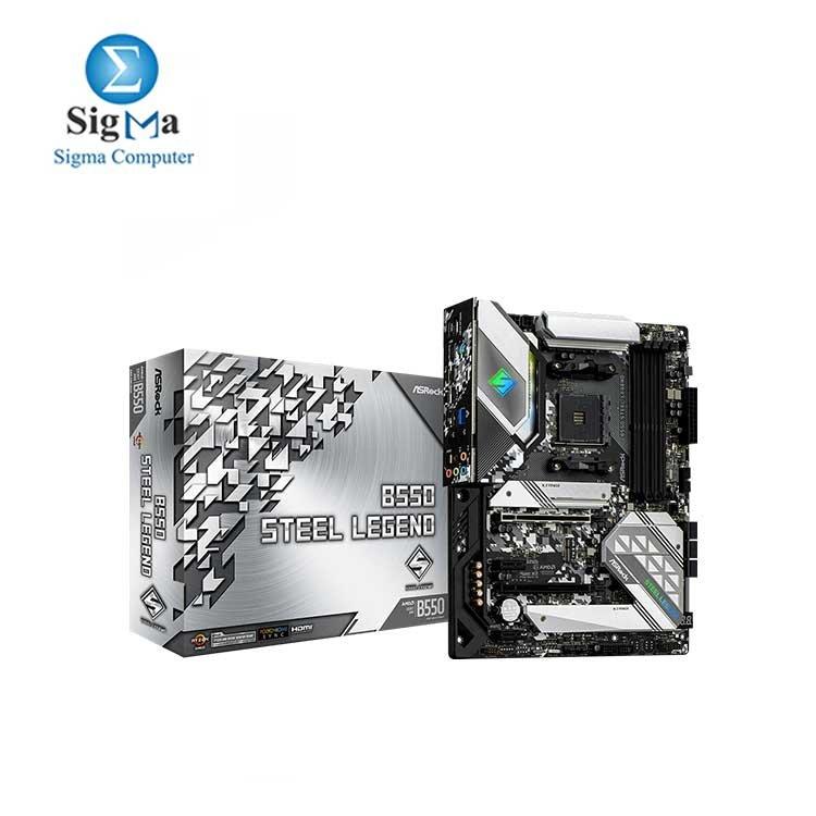 Asrock B550 Steel Legend - Main view