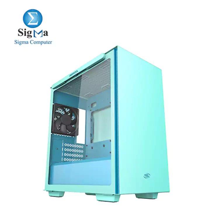 Deepcool MACUBE 110 Green M-ATX Casing MACUBE110-GR - Main view