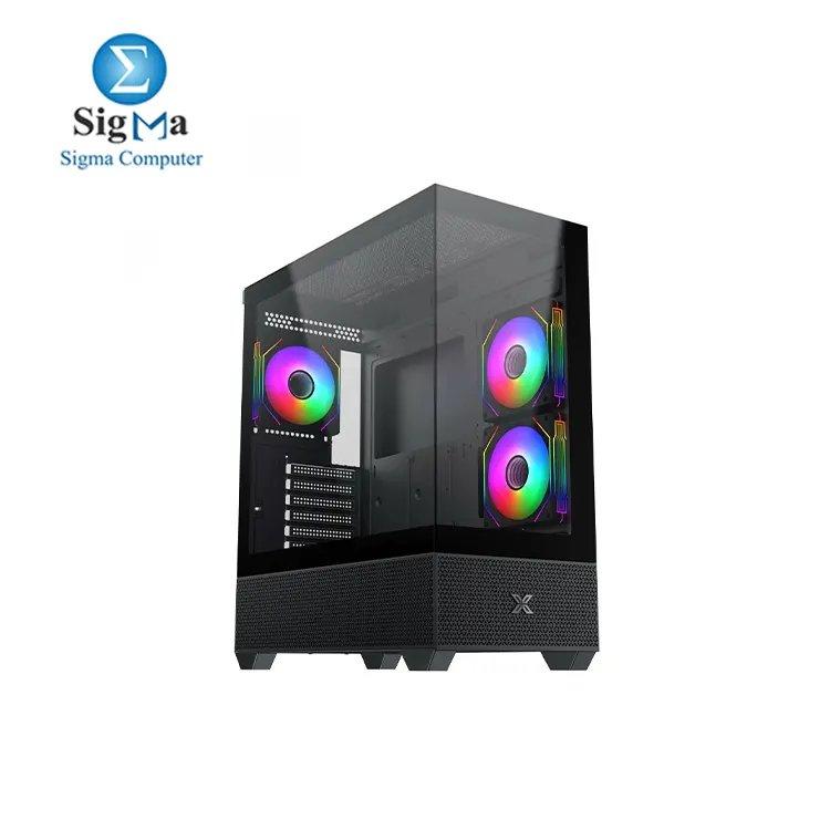 Xigmatek Alphard ARGB + Asgard 750W 80+ Bronze Super Tower Case - Main view