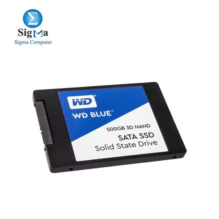 WD Blue 3D NAND 500GB Internal SSD - Main view