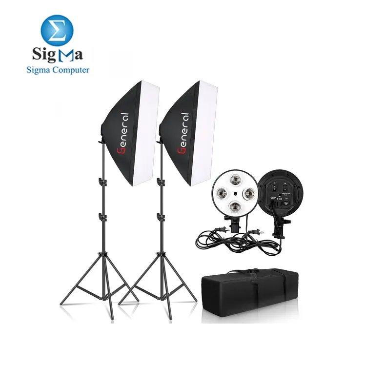 TL-4 kit, 2 soft box with 4 lamp holder . - Main view