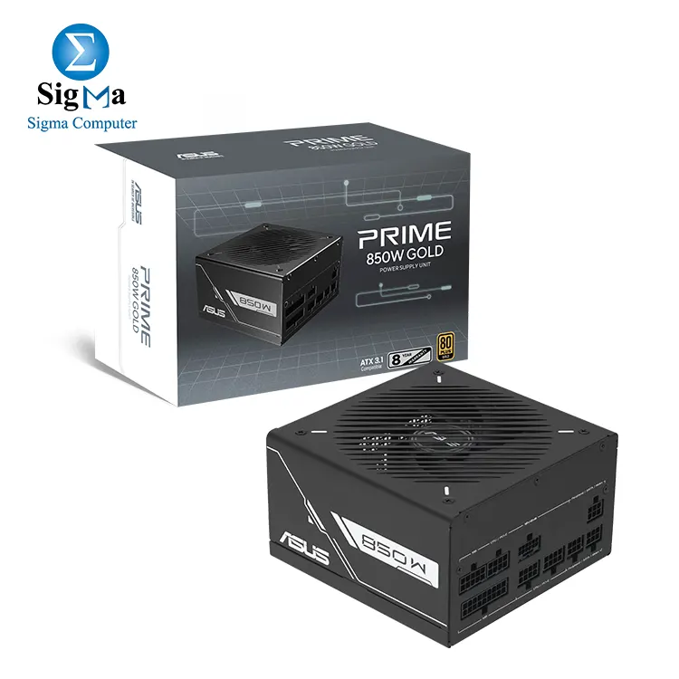ASUS Prime 850W 80+ Gold PSU - Main view