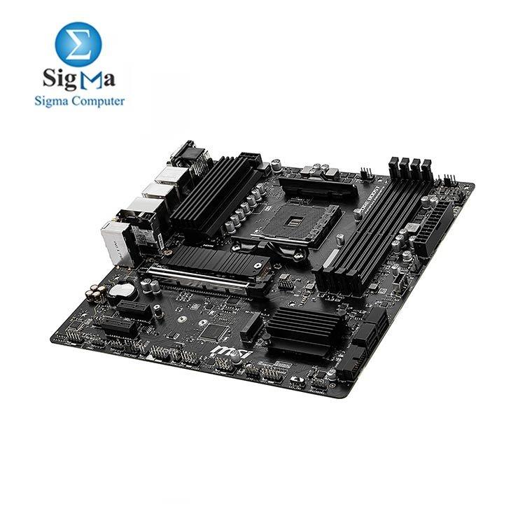 MSI B550M PRO-VDH WiFi ProSeries Motherboard (AMD AM4, DDR4, PCIe 4.0, SATA 6Gb/s, M.2) - Main view