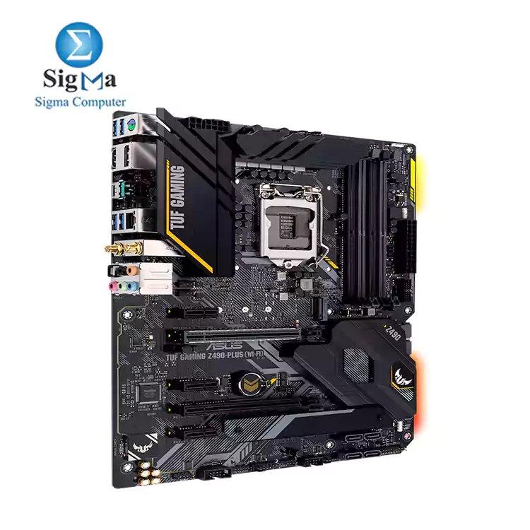 ASUS TUF GAMING Z490-PLUS (WI-FI) - Main view