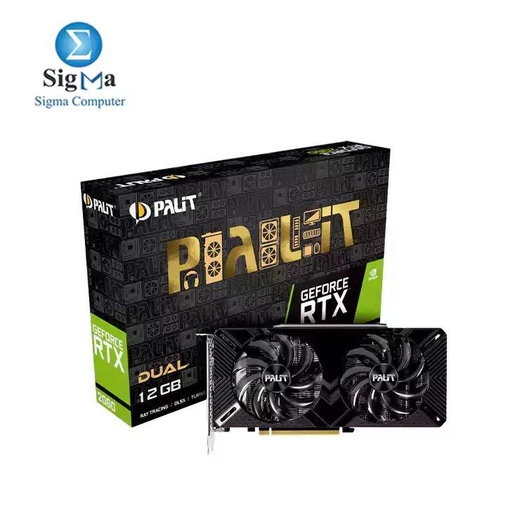 PALIT GeForce RTX™ 2060 Dual 12GB - Main view