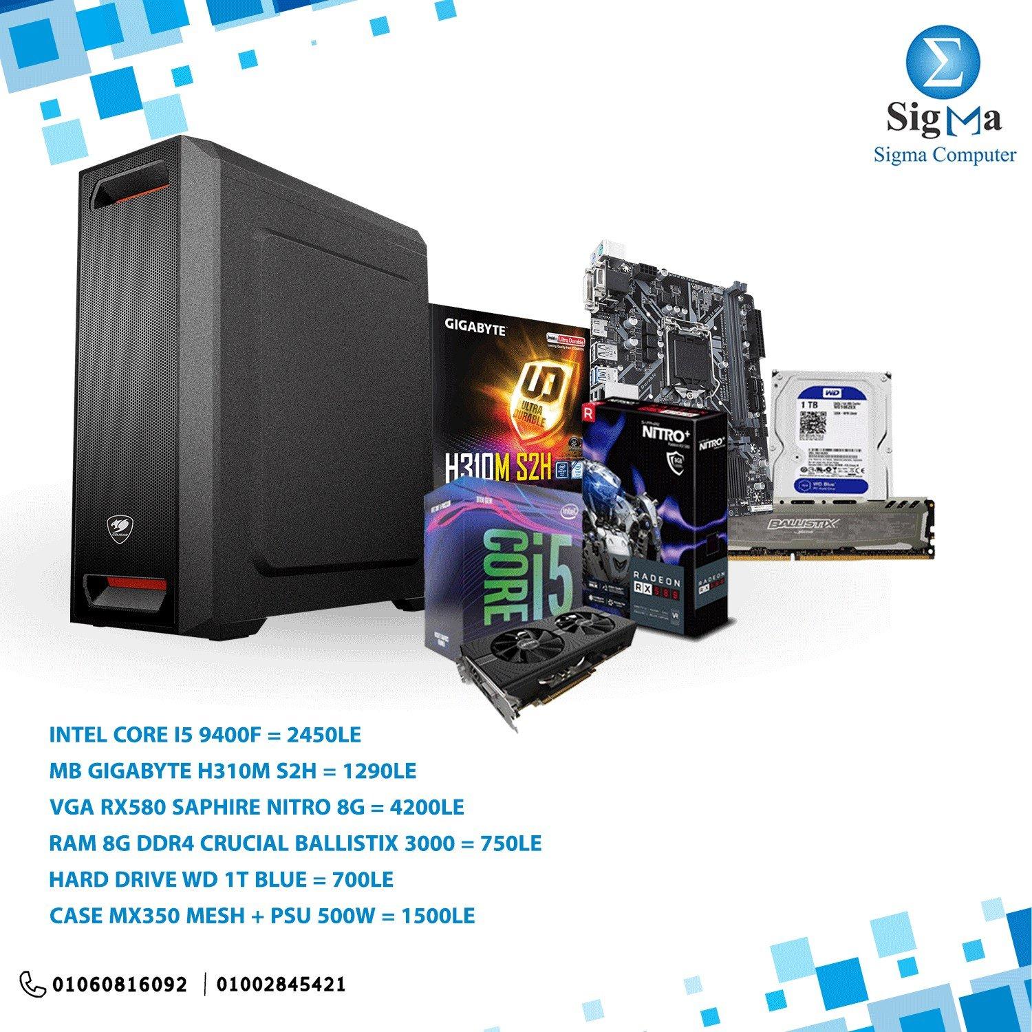 Bundle Intel i5 9400F With H310M S2h MB - Main view