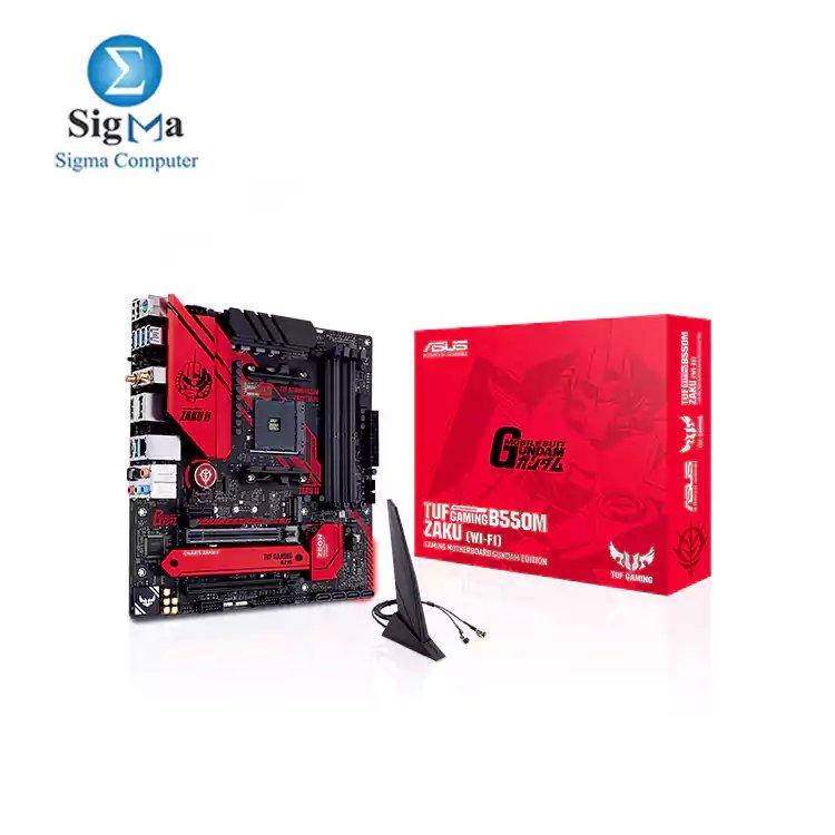 ASUS TUF GAMING B550M (WI-FI) ZAKU EDITION MICRO ATX - Main view