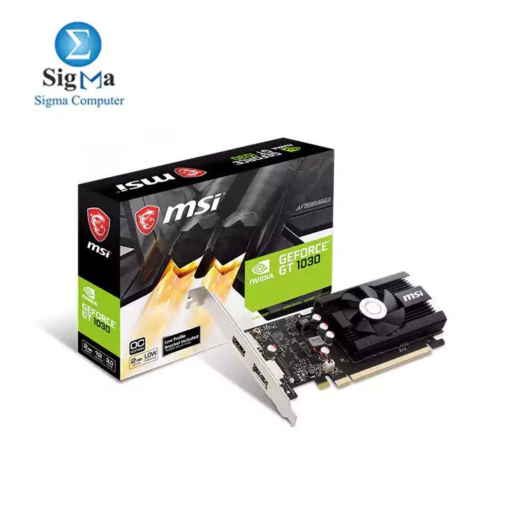 MSI GEFORCE GT 1030 2GD4 LP OC - Main view