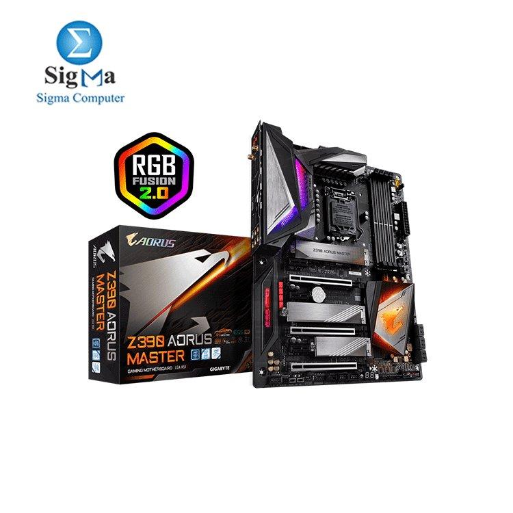 Gigabyte Intel Z390 AORUS MASTER Motherboard - Main view