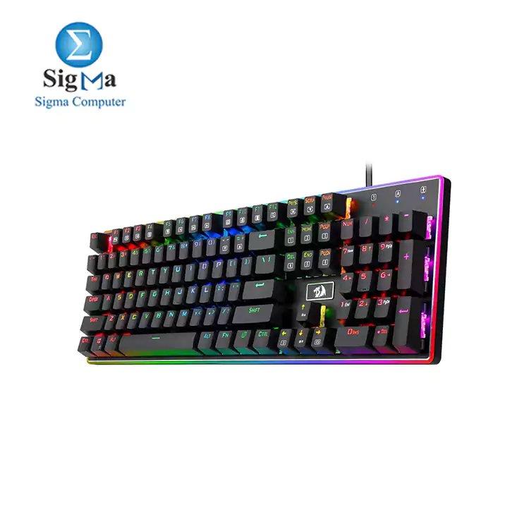 Redragon K595 RGB Backlighting Gaming Mechanical Keyboard Blue Switches - Main view