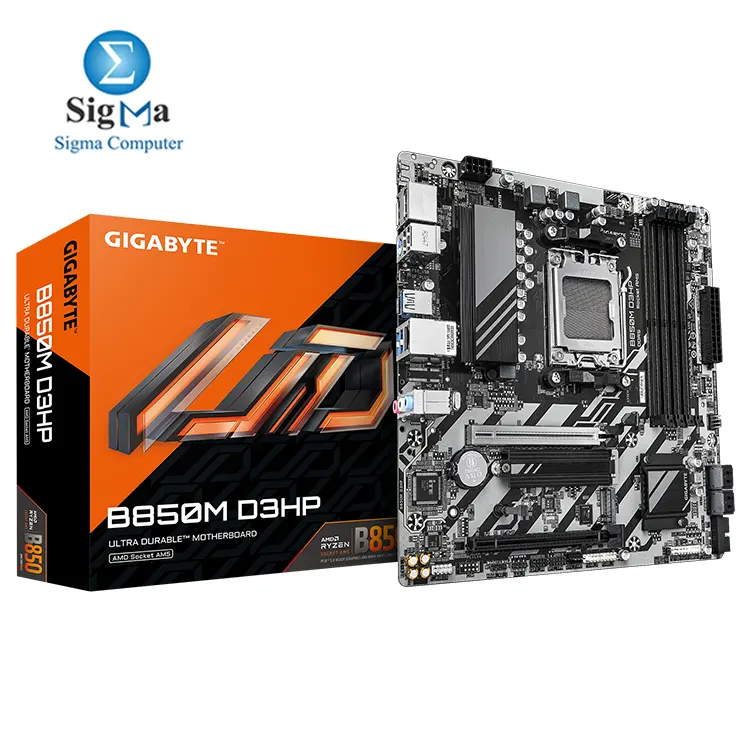 Gigabyte B850M D3HP - Main view