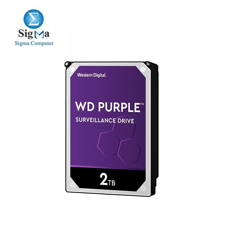 WD  Hard Drive 2TB Purple Surveillance 3.5 - Main view