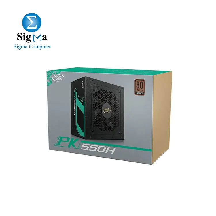 DeepCool PK550H EU 550W 80 Plus Bronze Certified Power Supply - Main view