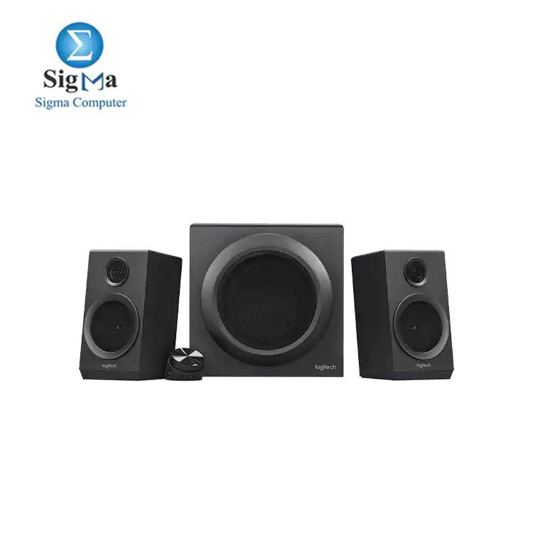 Logitech Z333 Multimedia Speakers - Black - Main view