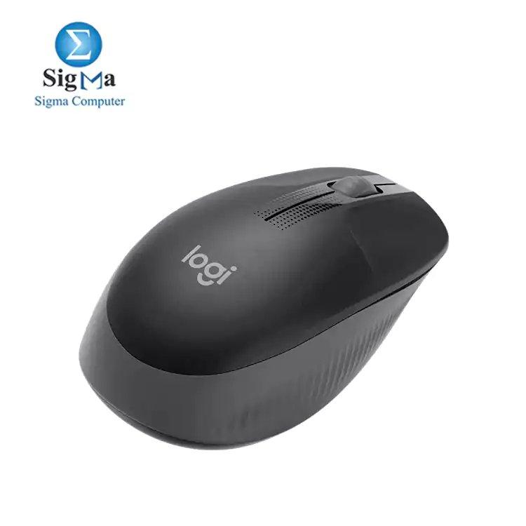 Logitech M190 Wireless Mouse – Charcoal - Main view