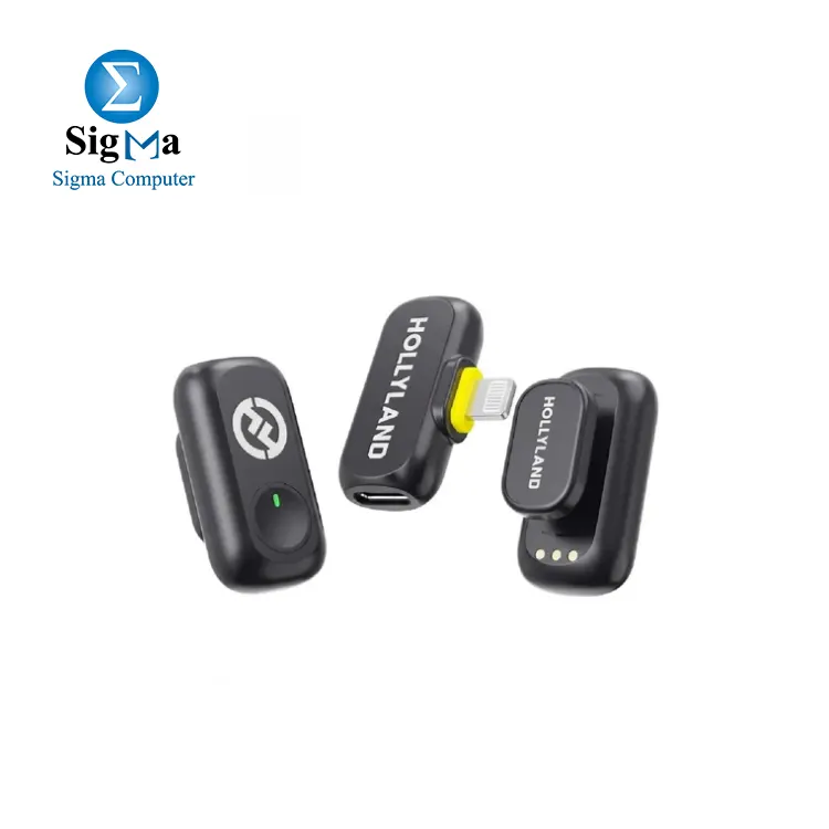 Hollyland LARK A1 Mini Duo Wireless Microphone (Lightning) - Black - Main view