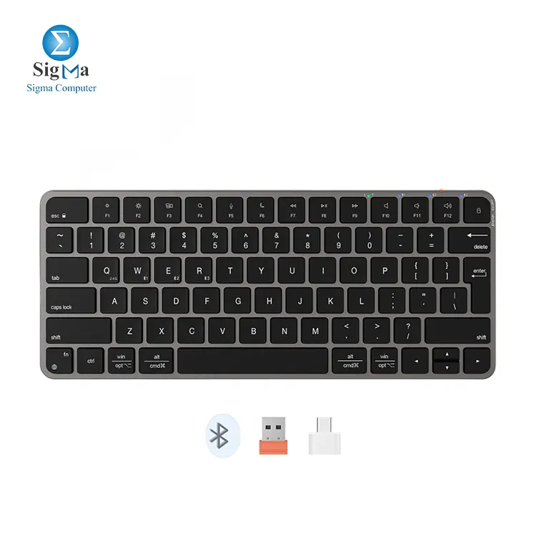 MEETION K210 Wireless And Bluetooth Dual Mode Arabic Keyboard - Main view