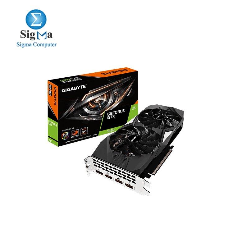 Gigabyte GTX 1650 GAMING OC 4G - Main view