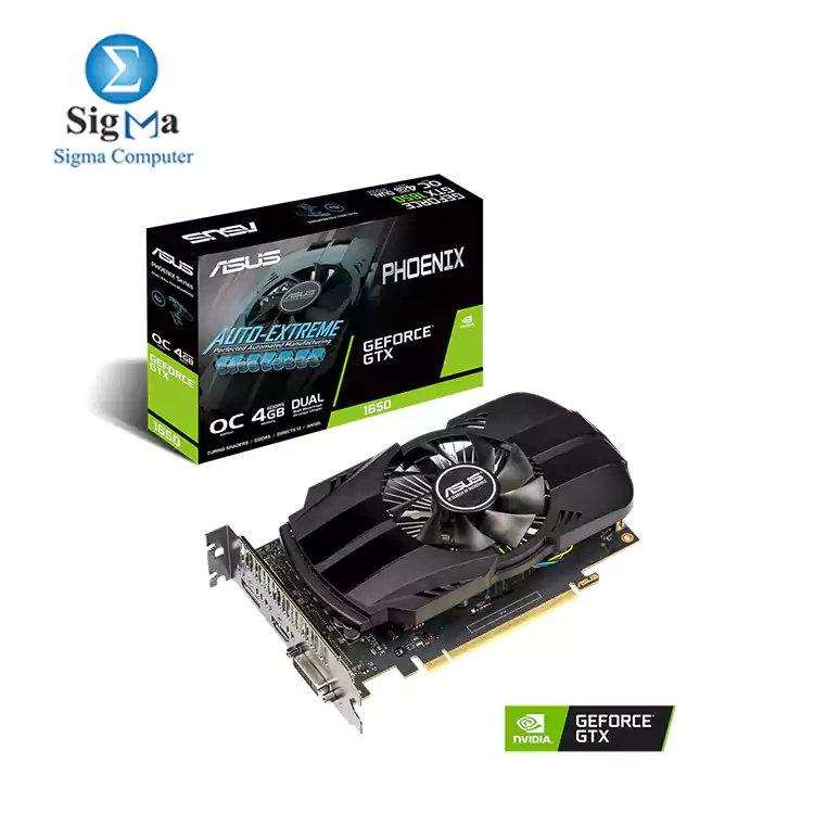 ASUS Phoenix GeForce® GTX 1650 PH-GTX1650-O4G-V2 - Main view