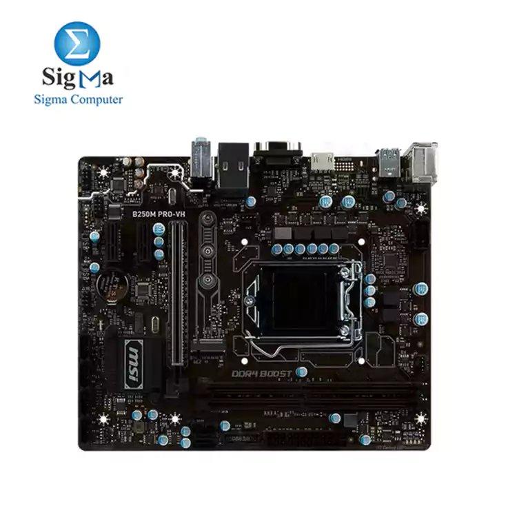 B250M PRO-VH - Socket 1151 Micro-ATX Motherboard - Main view