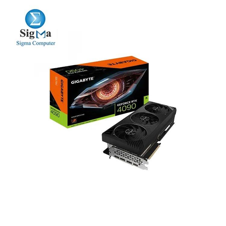 Gigabyte-RTX4090 WINDFORCE OC 24GB DDR6X (TRIPLE FAN) - Main view