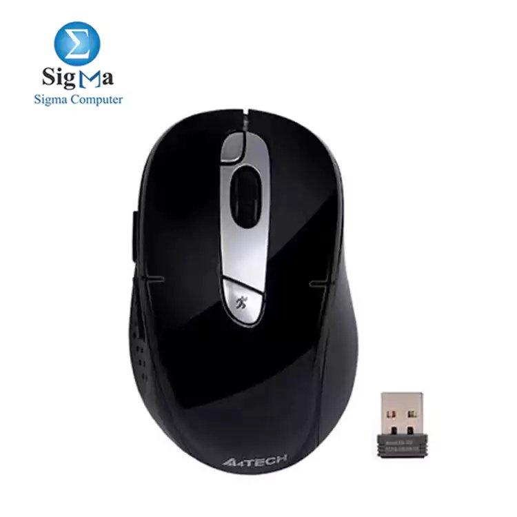 A4TECH G11-570FX Wireless Mouse - Black - Main view