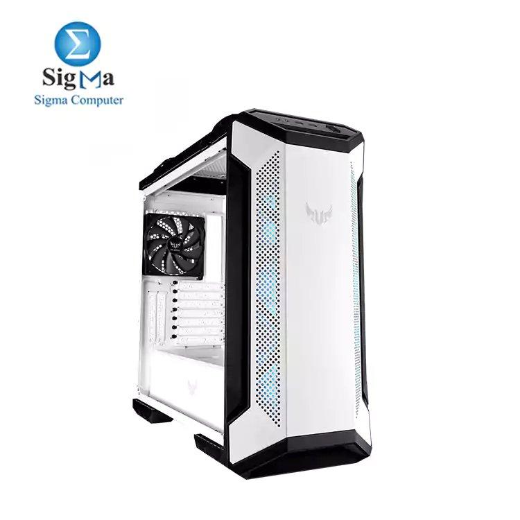 ASUS TUF Gaming GT501 White RGB FANS -Mid Tower CASE - Main view
