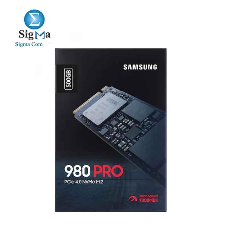 SAMSUNG 980 PRO 500GB M.2 NVMe INTERNAL SOILD STATE Drive - Main view