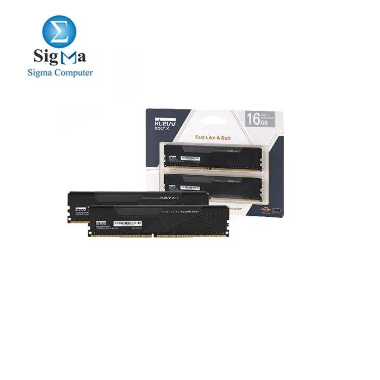 KLEVV Bolt X DDR4 16GB (2x8GB) 3200MHz CL16 Desktop Memory Kit - Main view