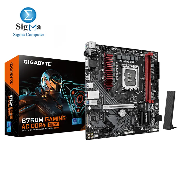 GIGABYTE B760M GAMING AC DDR4 (GEN5) - Main view