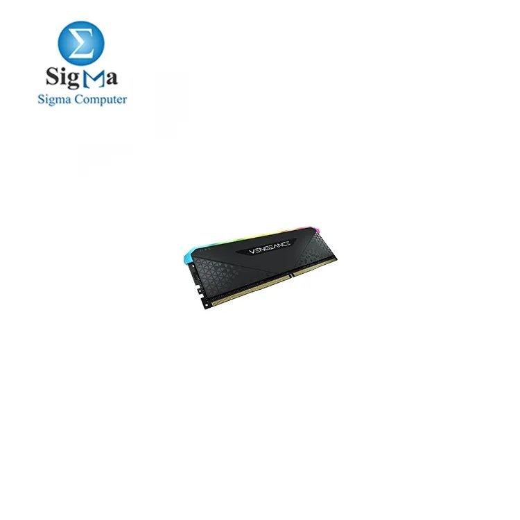 CORSAIR VENGEANCE® RGB RS 16GB (1 x 16GB) DDR4 DRAM 3200MHz C16  CMG16GX4M1E3200C16 - Main view