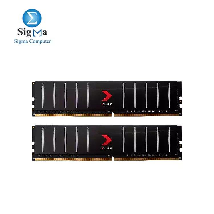 PNY XLR8 32GB DDR4 3200MHz Low Profile Desktop Memory (2x16GB) - Main view