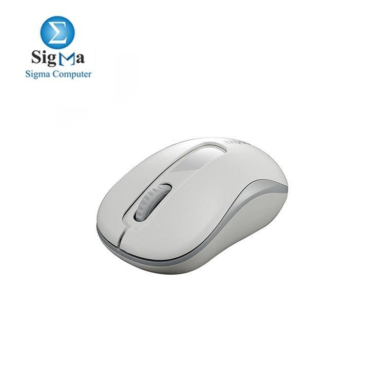 Rapoo M10 PLUS WIRELESS OPTICAL GAMING MOUSE-WHITE - Main view