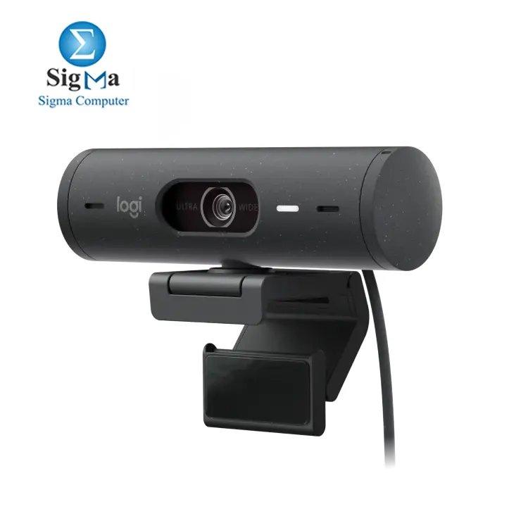 Logitech Brio 500 Full HD Webcam with Auto Light Correction -Graphite - Main view