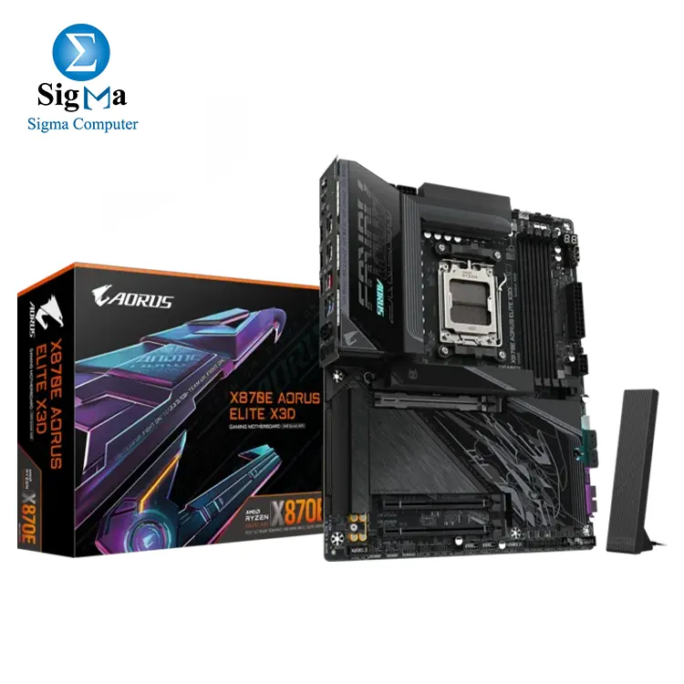 GIGABYTE AORUS AMD X870E ELITE X3D 1.0 - Main view
