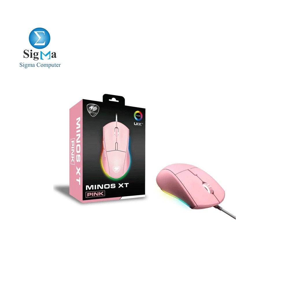 COUGAR MINOS XT gaming Mouse Pink (ADNS-3050) - Main view