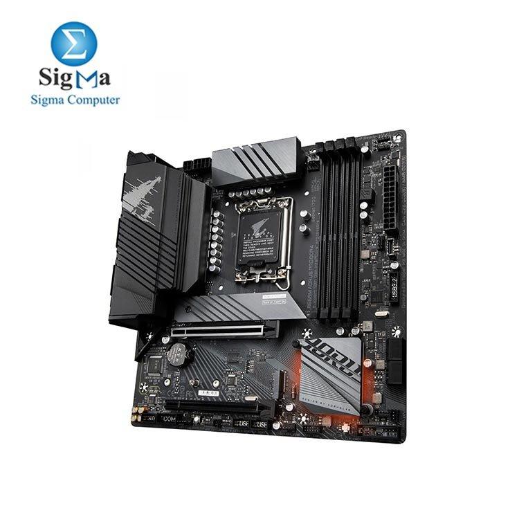 GIGABAYT B660M AORUS PRO DDR4 - Main view