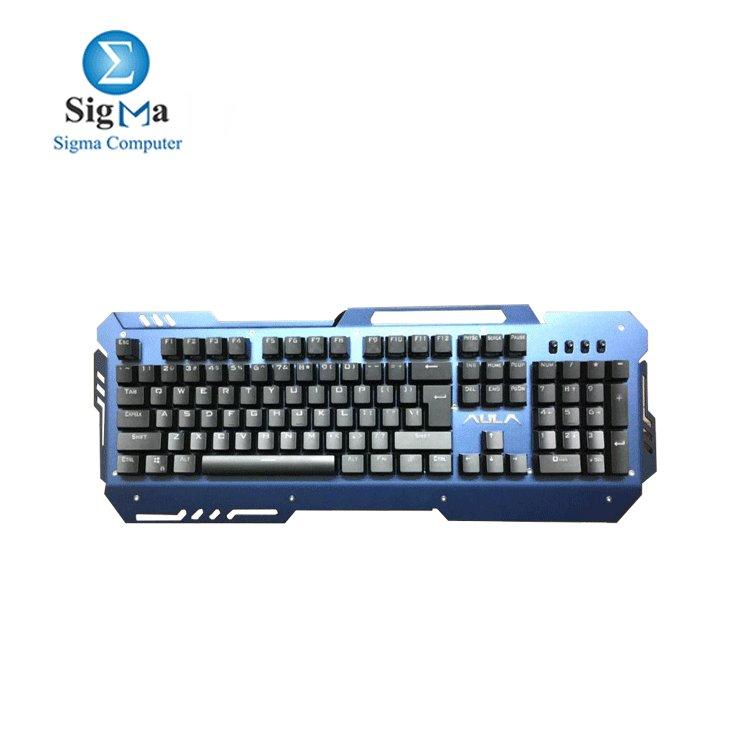 KEYBOARD AULA MECHANCAIL SI-2009S BLUE/BLACK RAINBOW - Main view