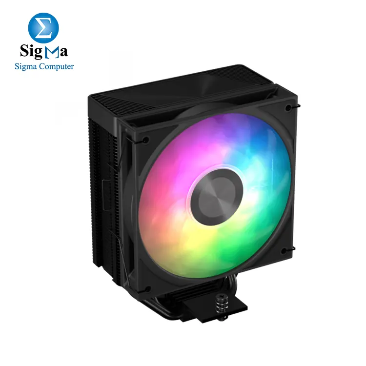 Aerocool Icicle AL40C ARGB - Black - Main view