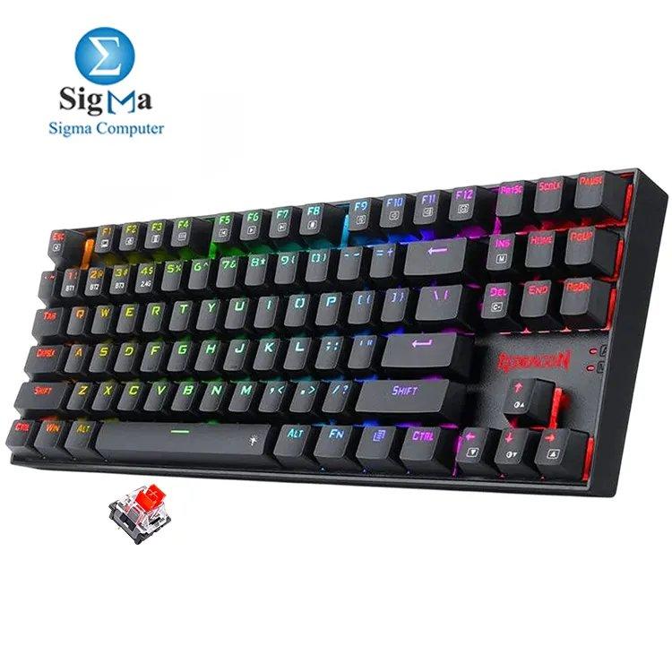 Redragon K552P PRO Wireless Red Switch RGB Mechanical Gaming Keyboard - Main view